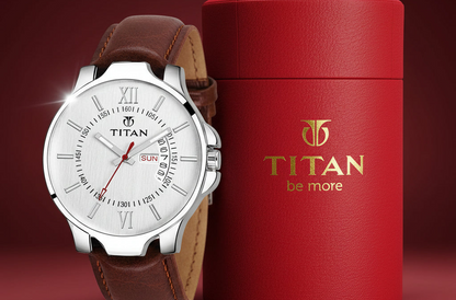 PU Leather Analog Watch